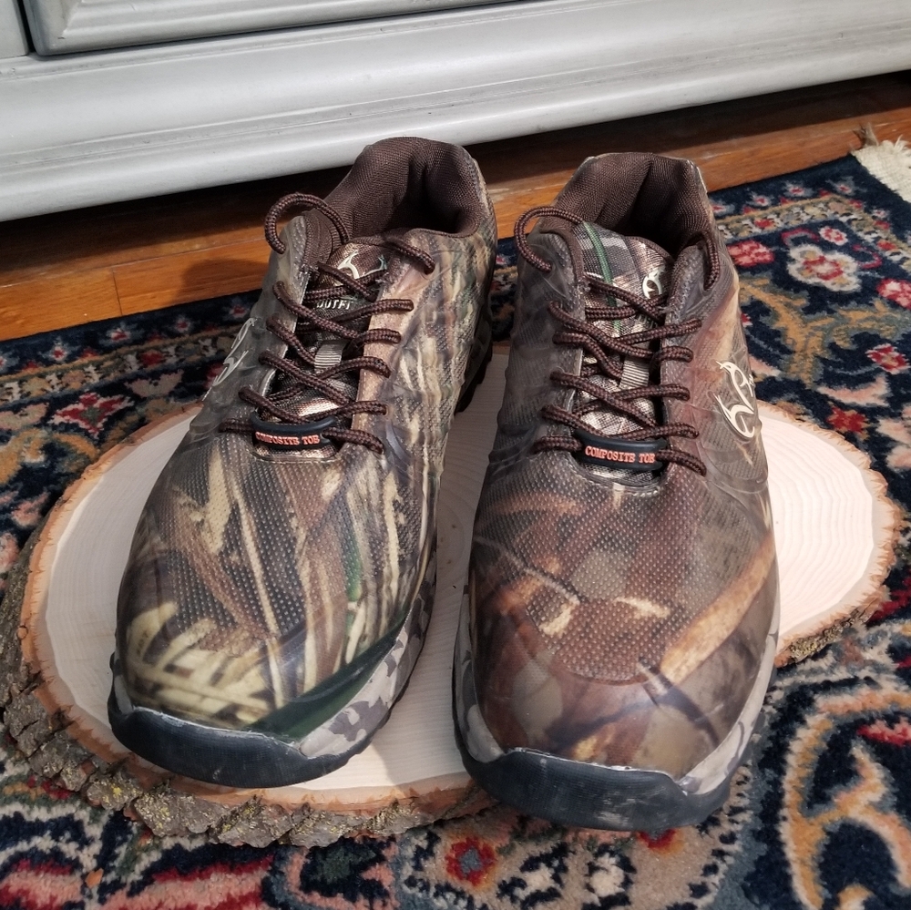 Camouflage Composite Toe Shoes